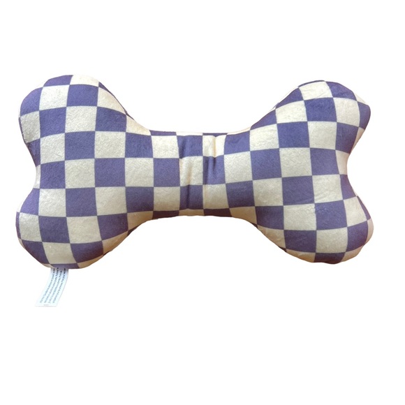 Dog Diggin Designs Toy w/Squeaker - Chewy Vuiton Cream/Grey Size LARGE! New - Picture 12 of 16